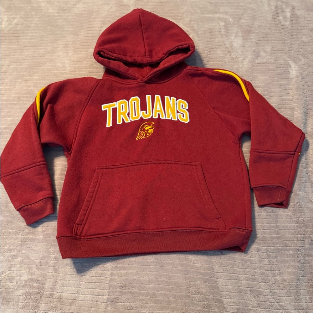 Knights Apparel Burgundy and Gold Kids Hoodie